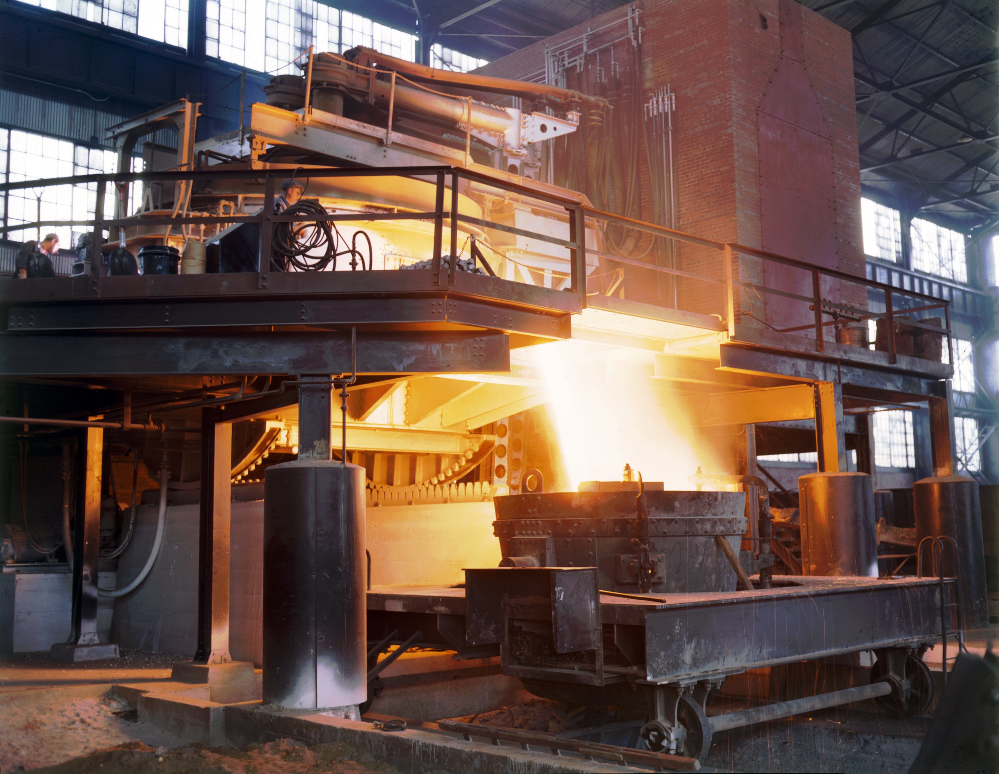 Picture of Allegheny Ludlum Steel Furnance