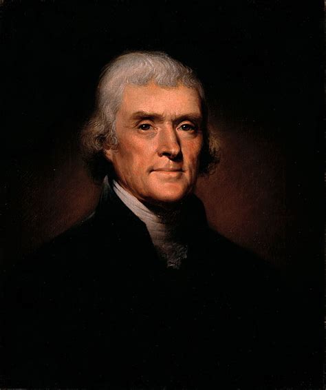 Picture of a Portrait of Thomas Jefferson