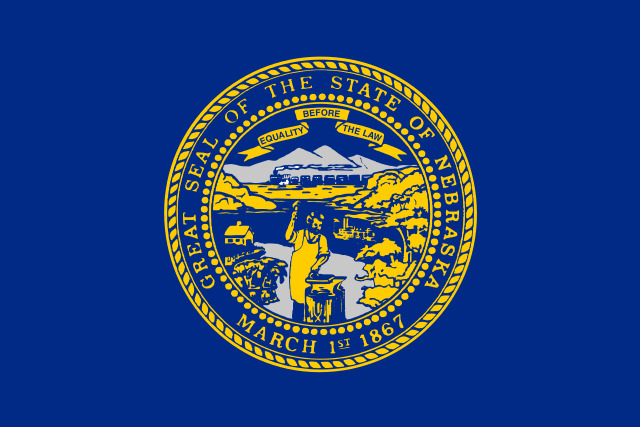 Nebraska state flag